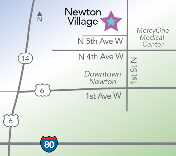 Newton Village Map