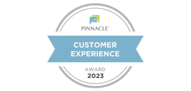Pinnacle Customer Service Award Seal