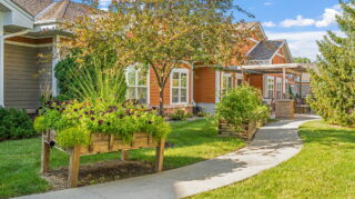 Beautiful walking paths, Newton Village Assisted Living, Newton IA