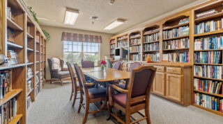 Library, Newton Village Assisted Living, Newton IA