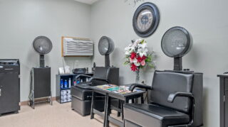 Beauty and Barbershop, Newton Village Assisted Living, Newton IA