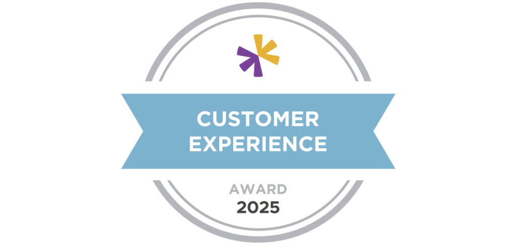 Customer Experience Award Seal 2025